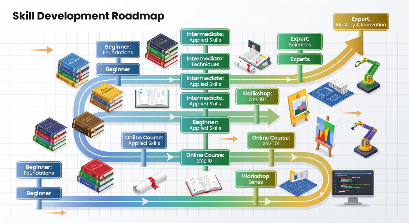 Mapa de desarrollo de habilidades