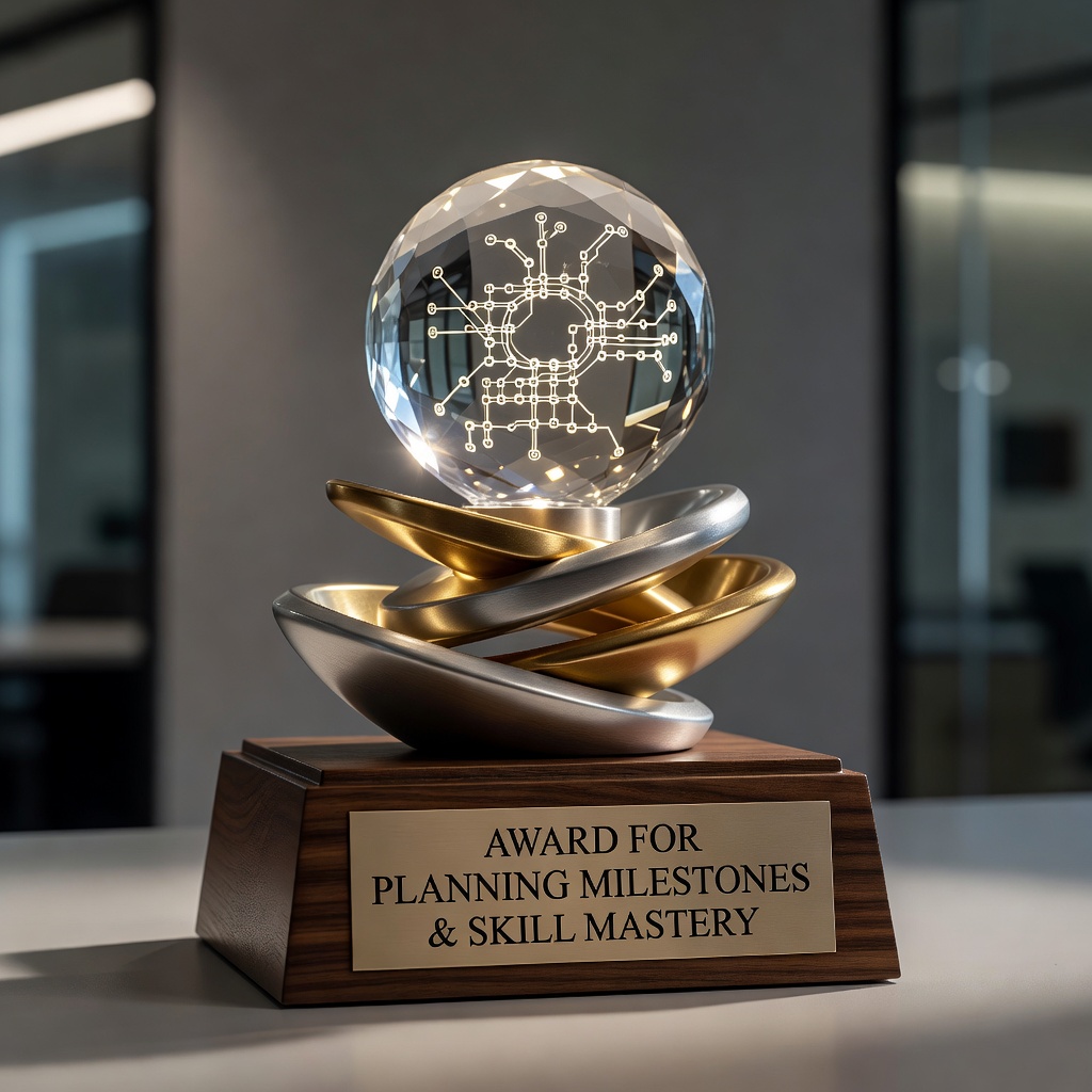 Trofeo de hito de habilidad