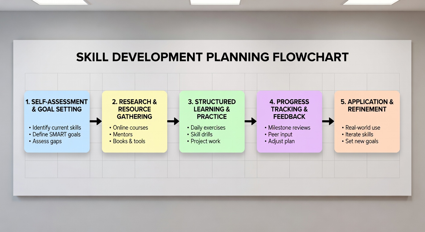 Diagrama de planificación de habilidades